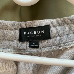 Pacsun joggers size medium grey